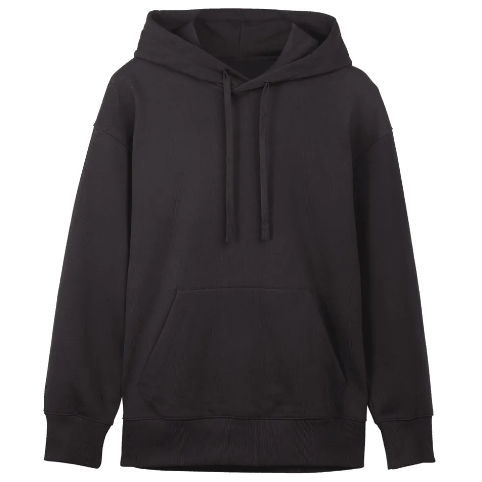 Y-3 Organic Cotton Terry Hoodie in Black