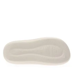Zaxy Womens Leveza Slide Sandals in Off White