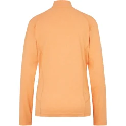 Ziener Womens Jenita Half Zip Fleece in Orange